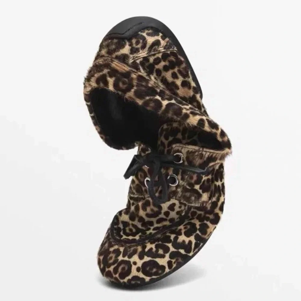 Massimo Dutti Leopard Loafers | NWT in box size 7.5